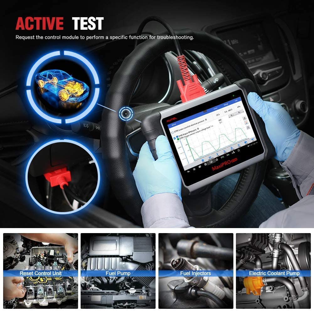 Autel MaxiPRO MP808TS Automotive Diagnostic Scanner with TPMS Service –  autelhome