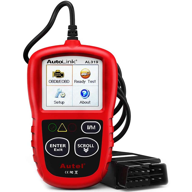 Autel AutoLink AL319 OBD2 Scan Tool Automotive Engine Fault Code Reader