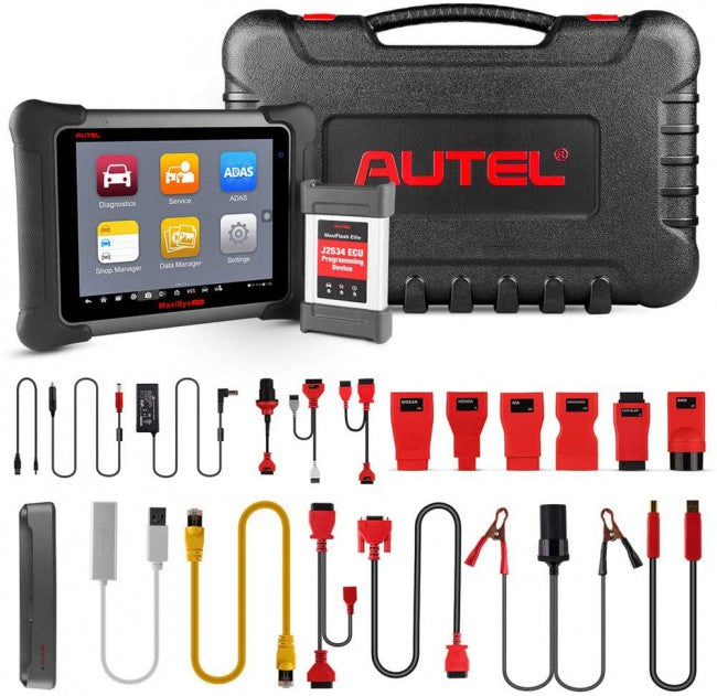 Autel MaxiSys Elite Automotive Diagnostic Tool 2 Years Free Update with J2534 ECU Programming & Coding