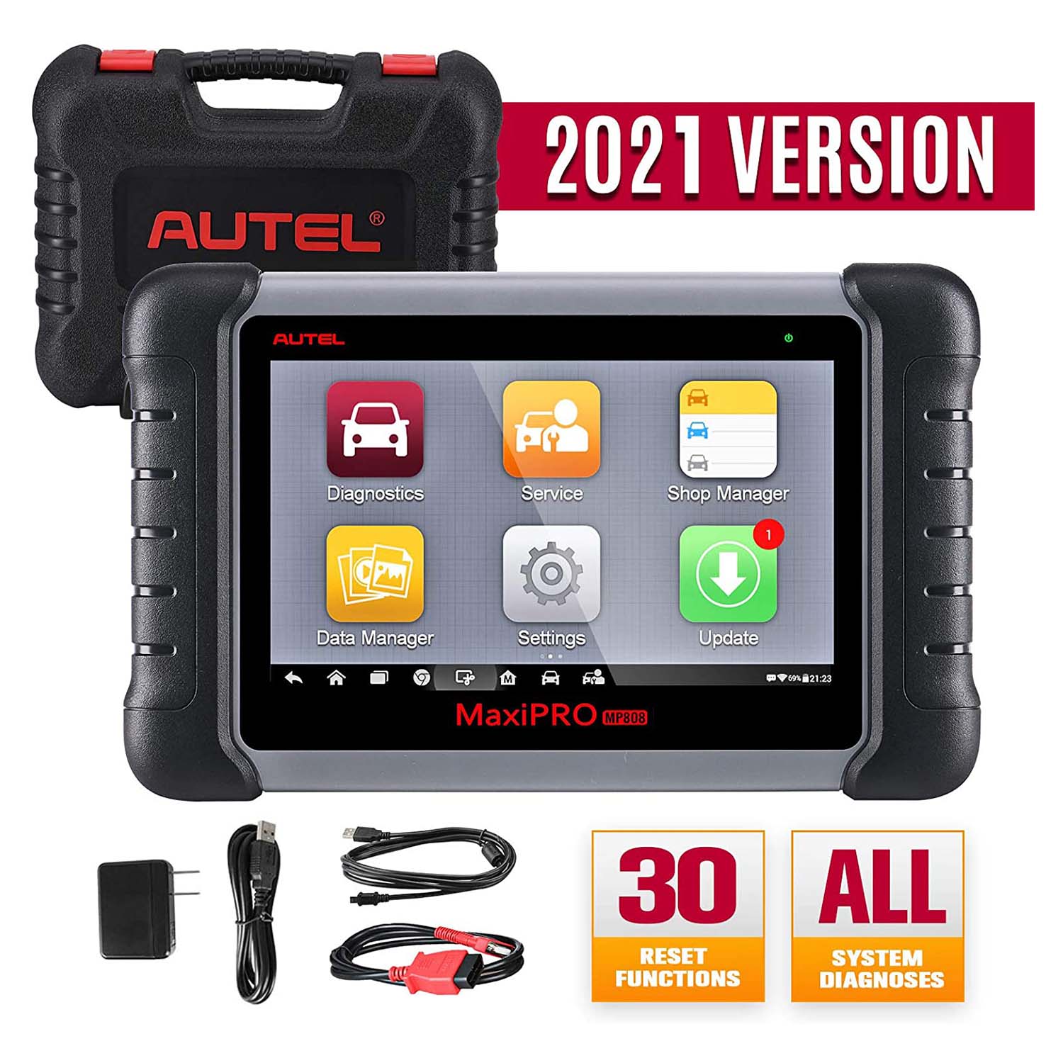 Autel MaxiPRO MP808 OBD2 Diagnostic Scanner Upgraded of DS808 and Same –  autelhome